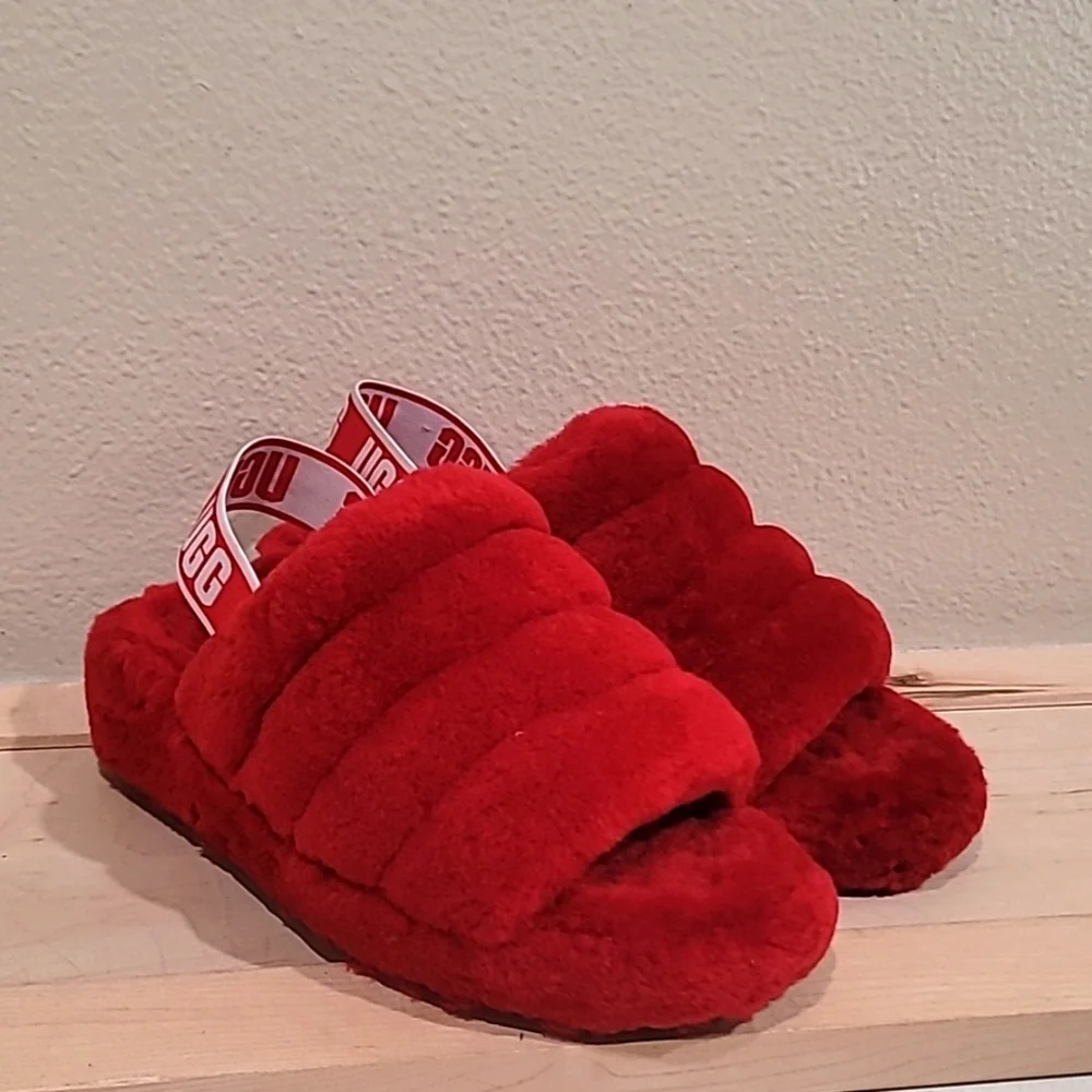 ⚘️ UGG FLUFF YEAH SLIDE SLIPPERS ⚘️ - Picture 3 of 13